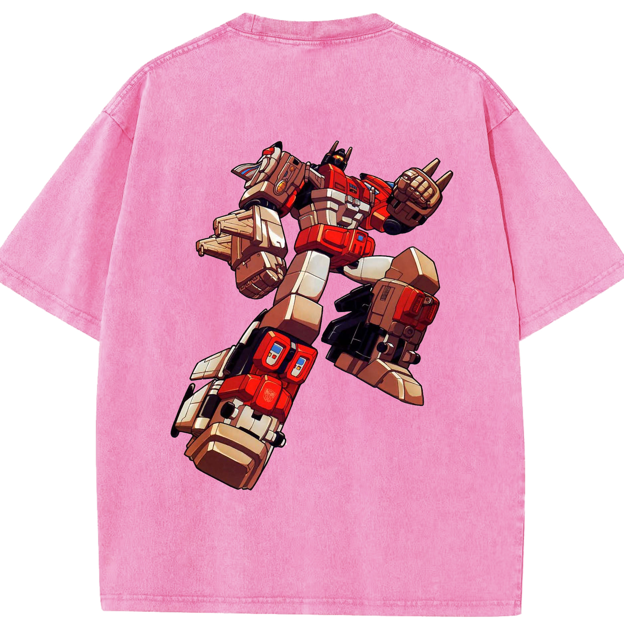 （画像用）  綿100% ヴィンテージ風 半袖Tシャツ（背面プリント）